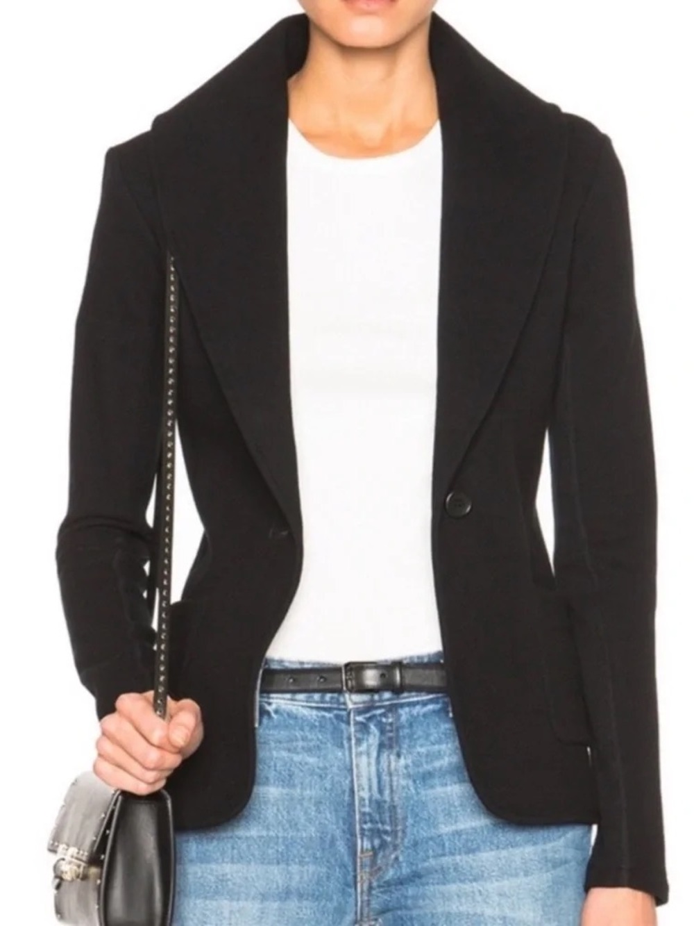 James Perse Blazer Jacket - Classic Single-Button